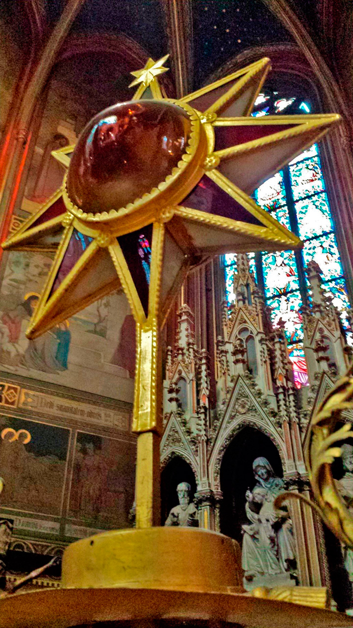 Destaque interno da Catedral de São Vito