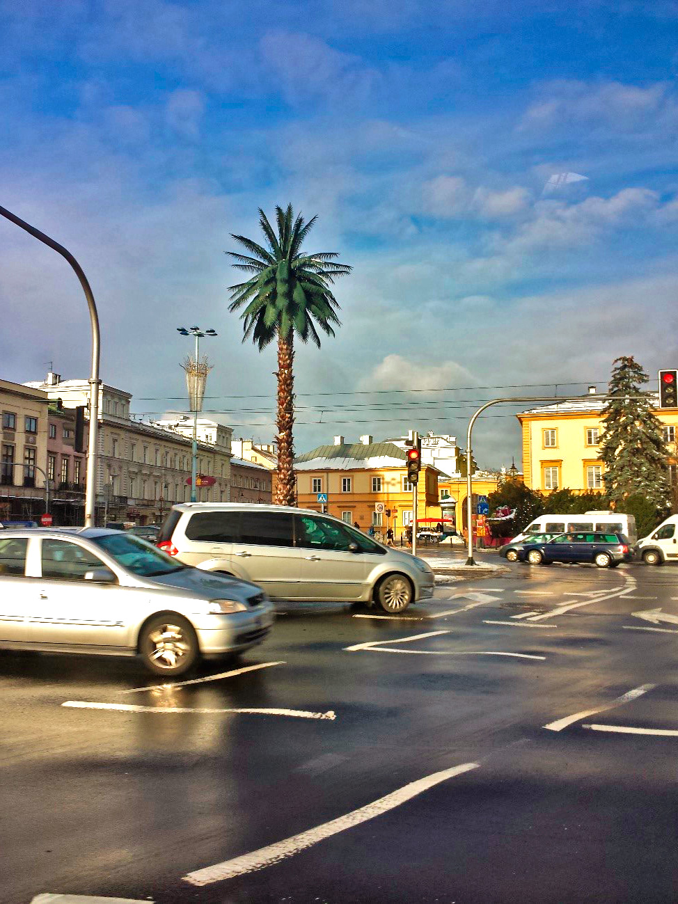 Monumento Palm Tree em Varsóvia