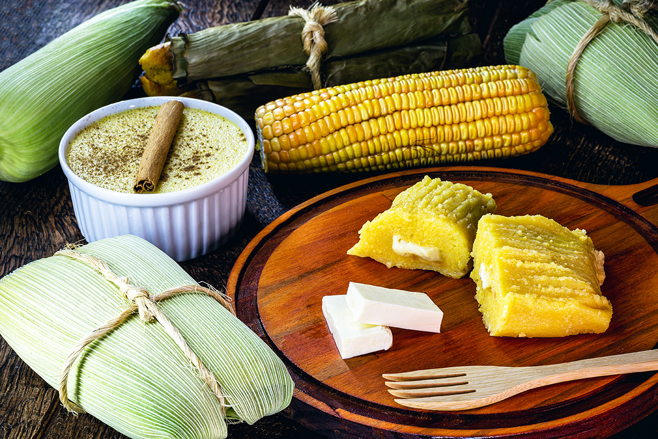A pamonha é tradicional no Brasil inteiro, mas principalmente em Goiás