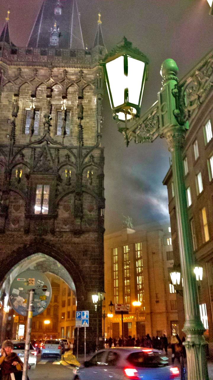 Portão da Pólvora em Praga
