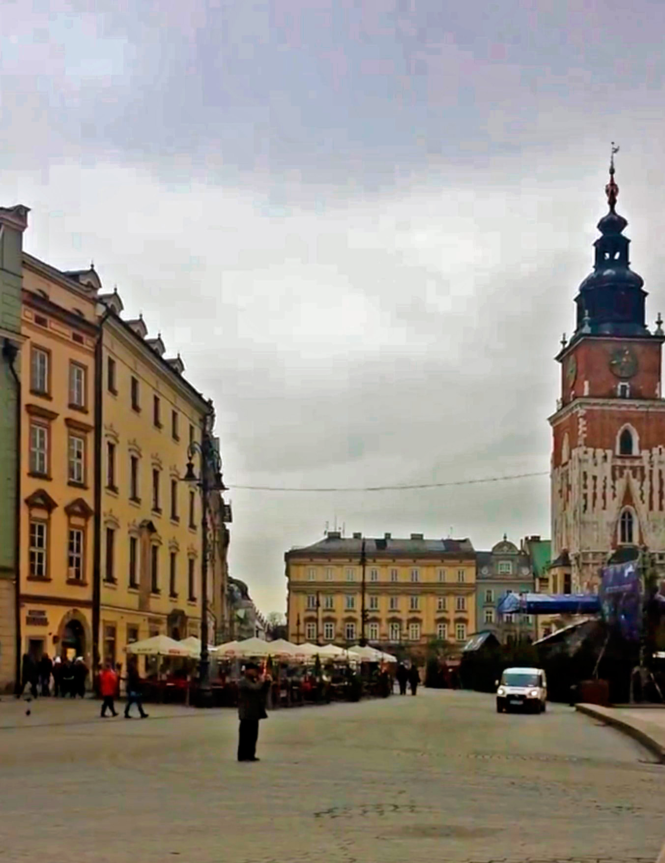 Vista da Praça Medieval