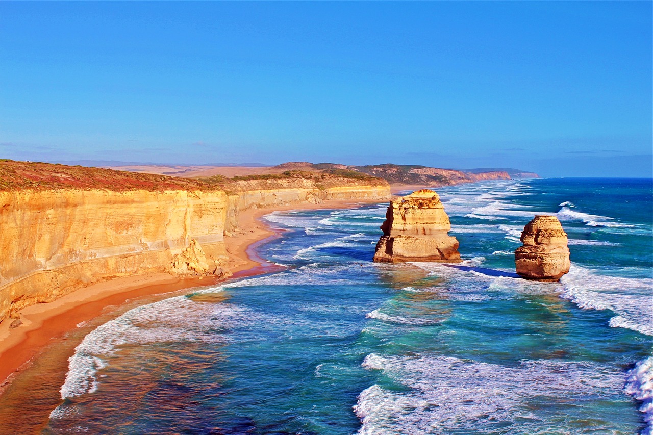 Apollo Bay é uma das lindas praias australianas