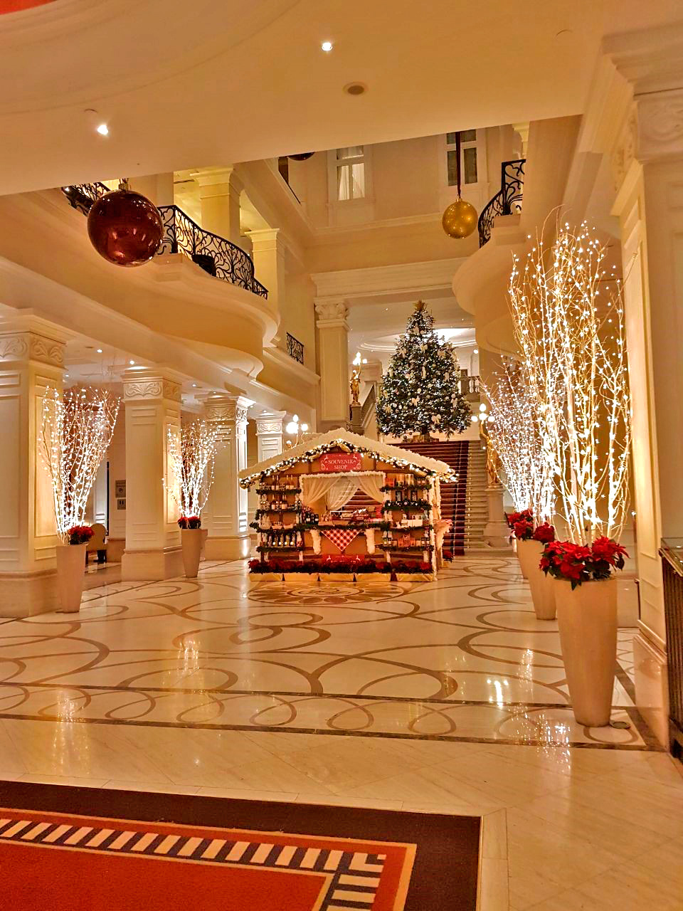 Saguão do Corinthia Hotel de Budapeste