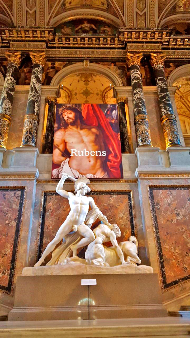 Obra de Rubens em exposição no Museu de História e Arte