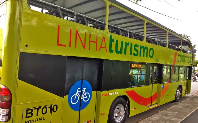 Ônibus da Linha Turismo de Curitiba