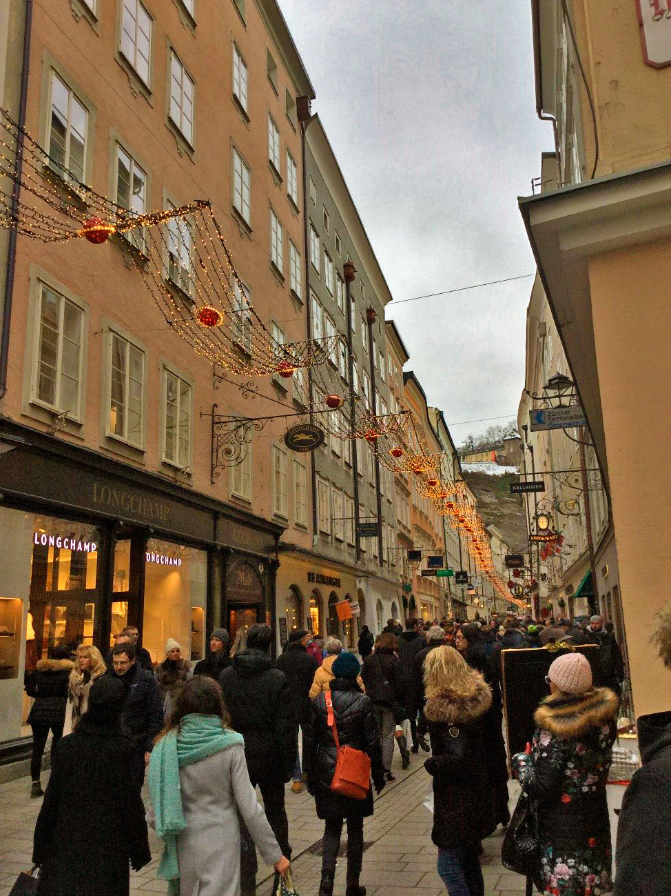 Rua Getreidegasse (ou Rua do Grão)