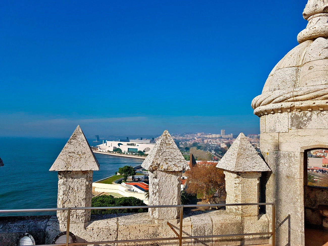 Vista de Lisboa em Portugal