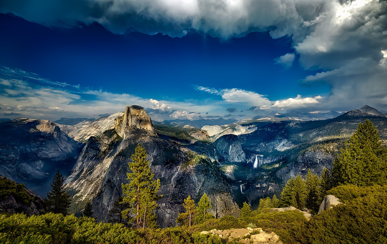 A exuberante natureza do Yosemite National Park