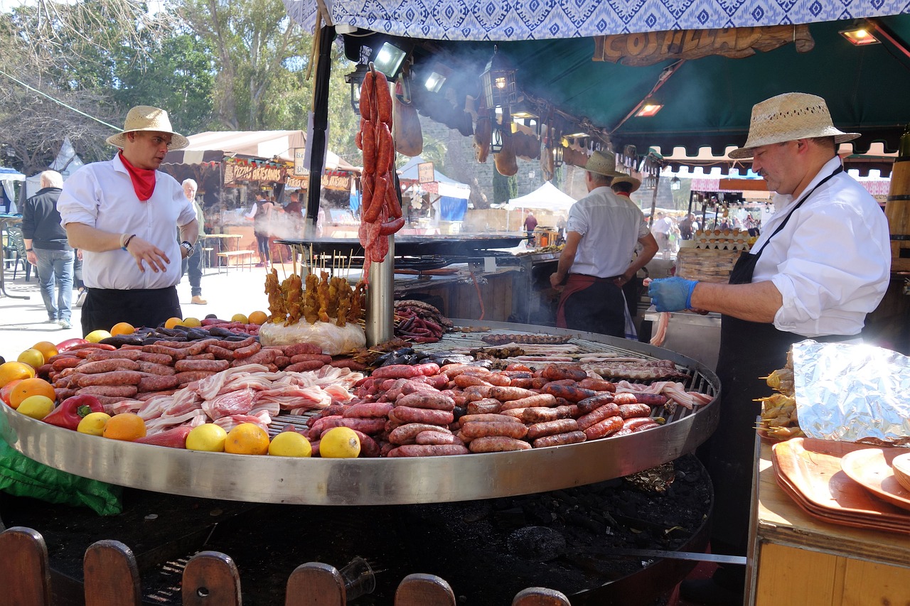 O churrasco também faz parte da gastronomia argentina