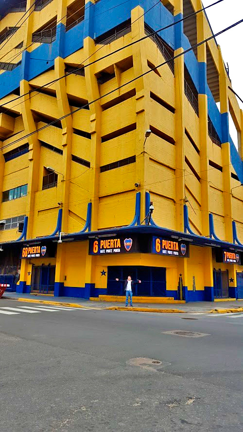 Entrada do Estádio La Bombonera