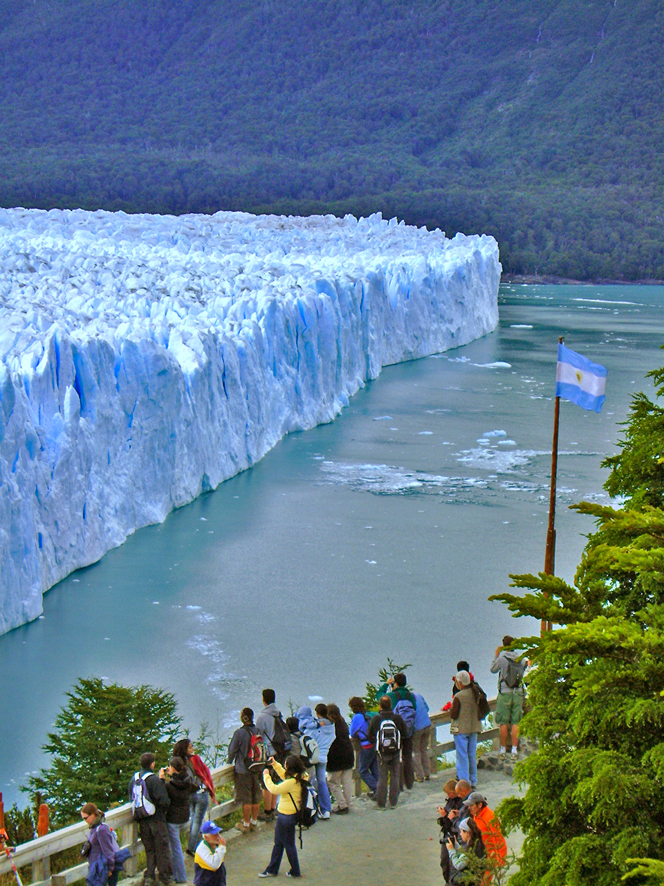 Glaciar Perito Moreno na Patagônia Argentina