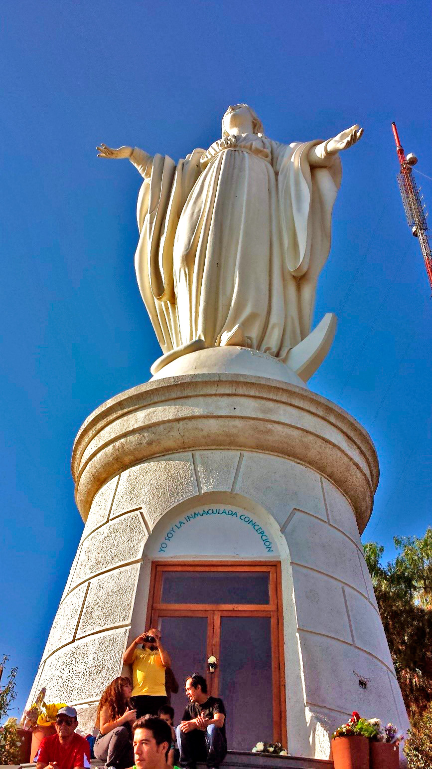 Esse é o Santuário Imaculada Conceição em Santiago