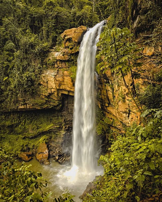 A cachoeira de Matilde em Alfredo Chaves é uma das cachoeiras do Espírito Santo (Créditos: André Luiz Tesche)