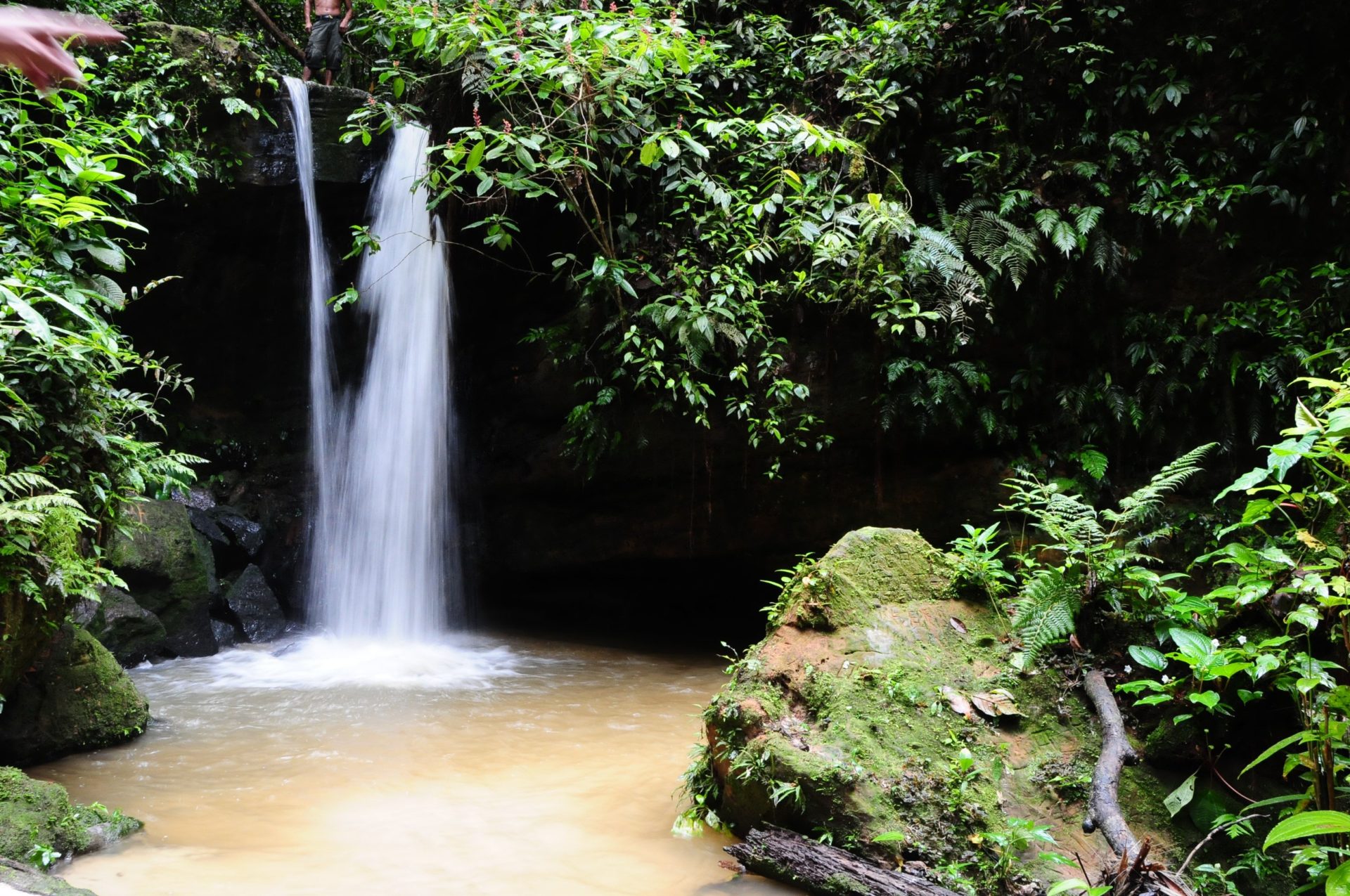 Essa é a Cachoeira do Ar-Condicionado localizado na Serra do Divisor e uma das cachoeiras do Acre