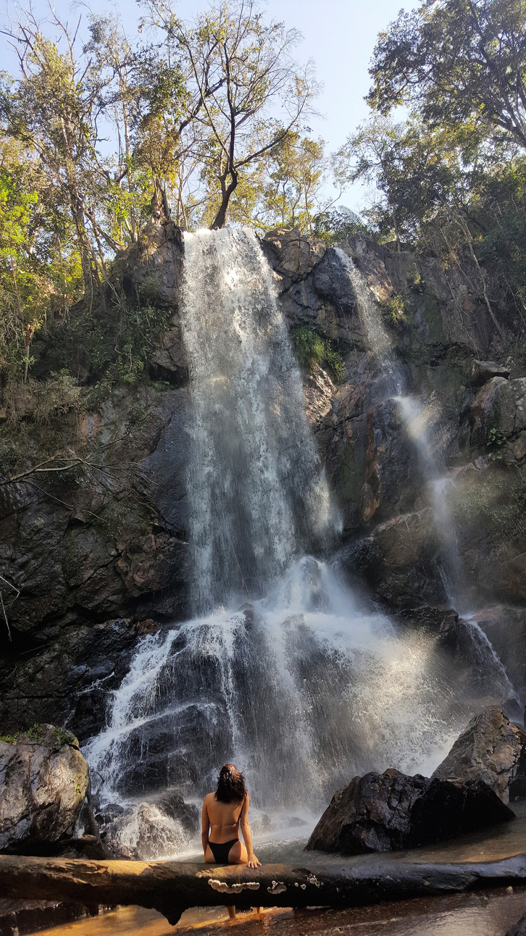Essa é a Cachoeira do Tororó em Santa Maria, uma das cachoeiras do Distrito Federal (Créditos: Artur L Dias)