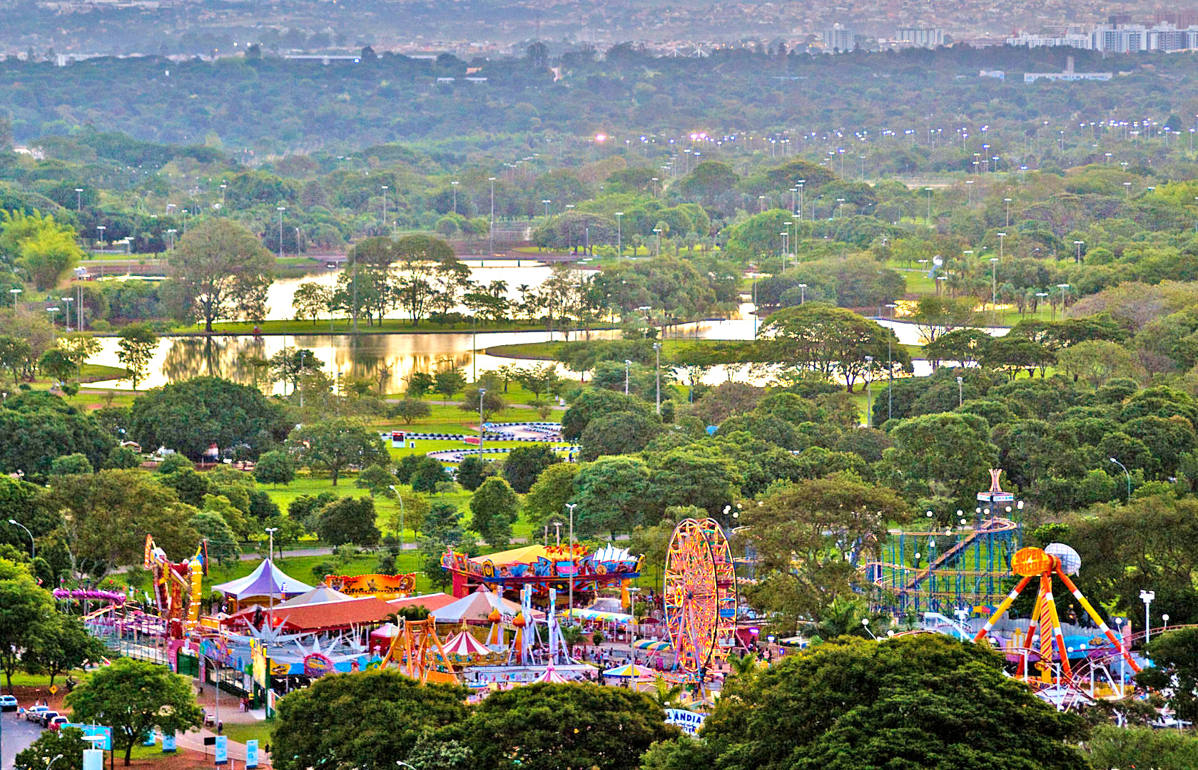 Esse é o Parque da Cidade de Brasília, um dos parques do Distrito Federal (Créditos: Tico Fonseca)