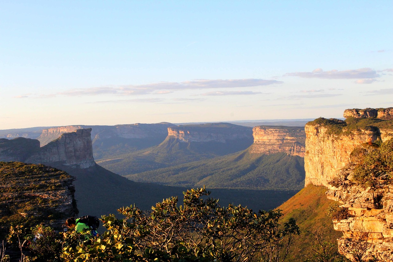 Linda vista do Parque Nacional da Chapada Diamantina