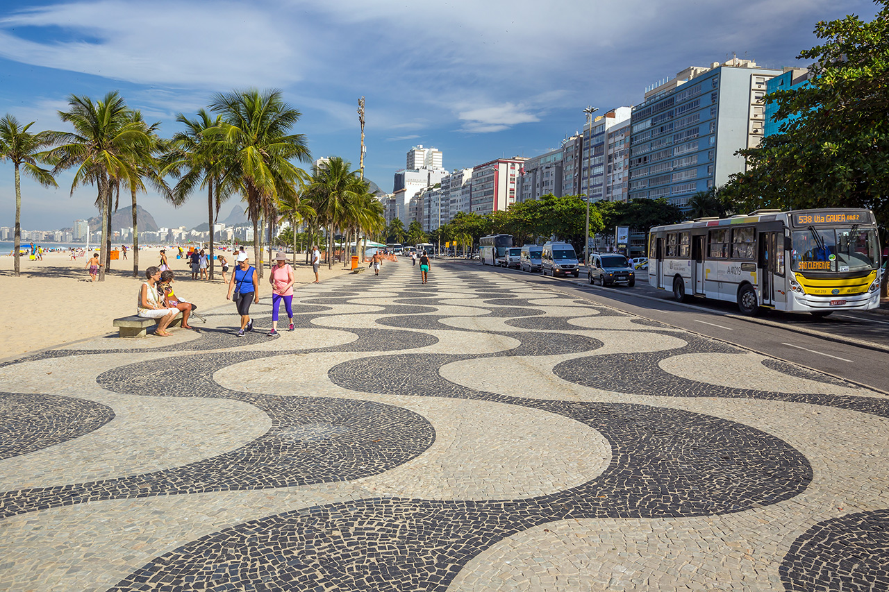 A Praia de Copacabana do Rio de Janeiro já foi inspiração para músicas e também livros