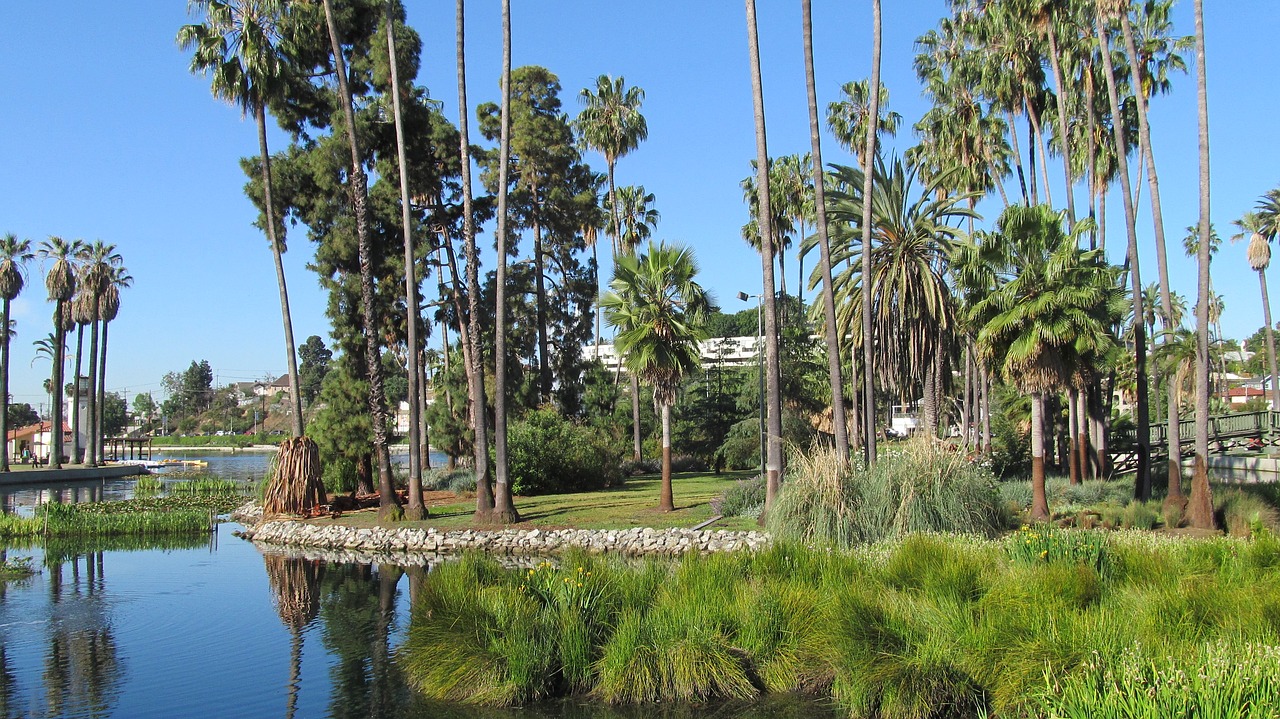 Você encontra muita natureza no Echo Park