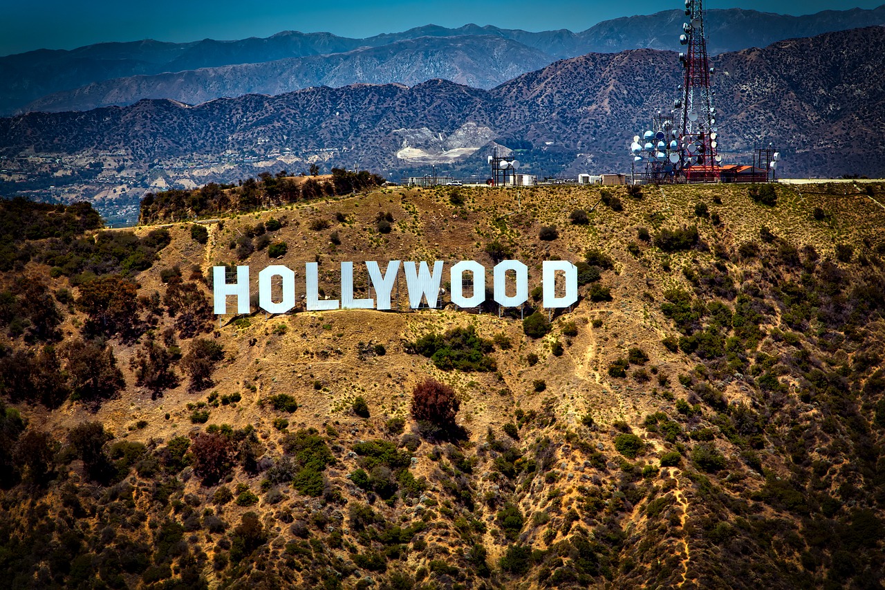Esse é o famoso letreiro de Hollywood em Los Angeles