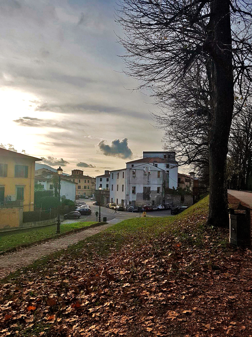 Vista da cidade de Lucca na Itália