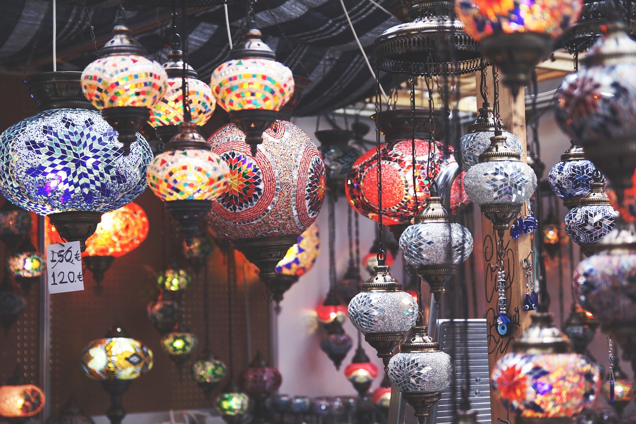As lanternas fazem parte da cultura da China