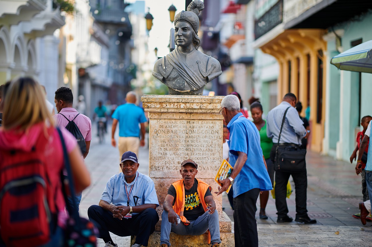 Monumento Bartolomé Colón na Calle El Conde