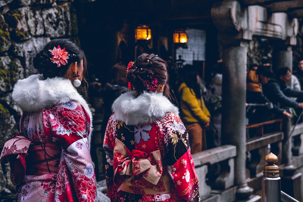O quimono faz parte da moda do Japão e é comum ver no país