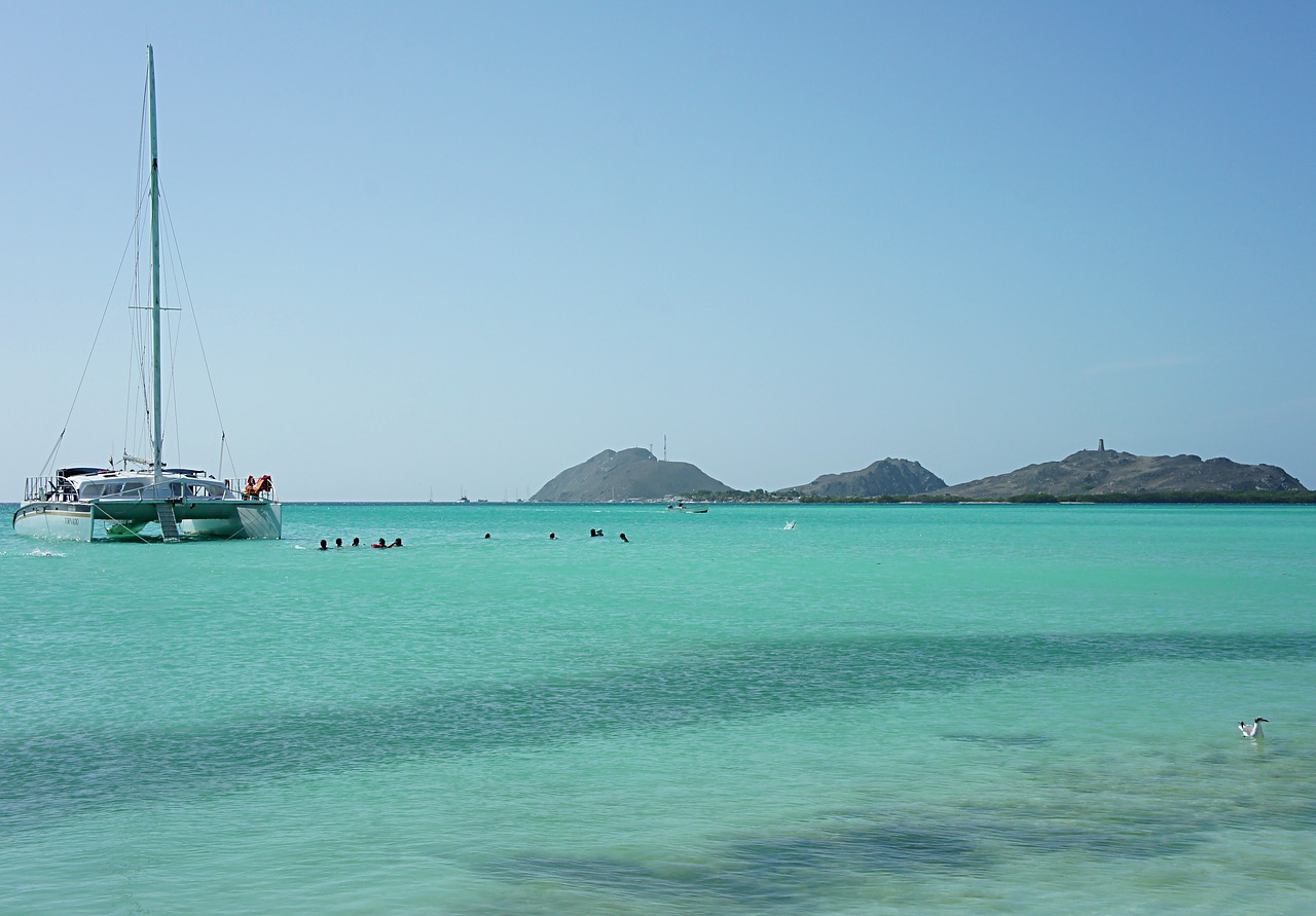 Em Los Roques é impossível não pensar em mergulhar no Mar do Caribe