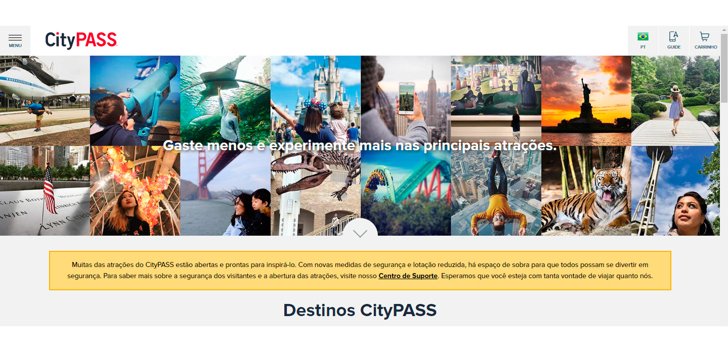 Site da CityPass