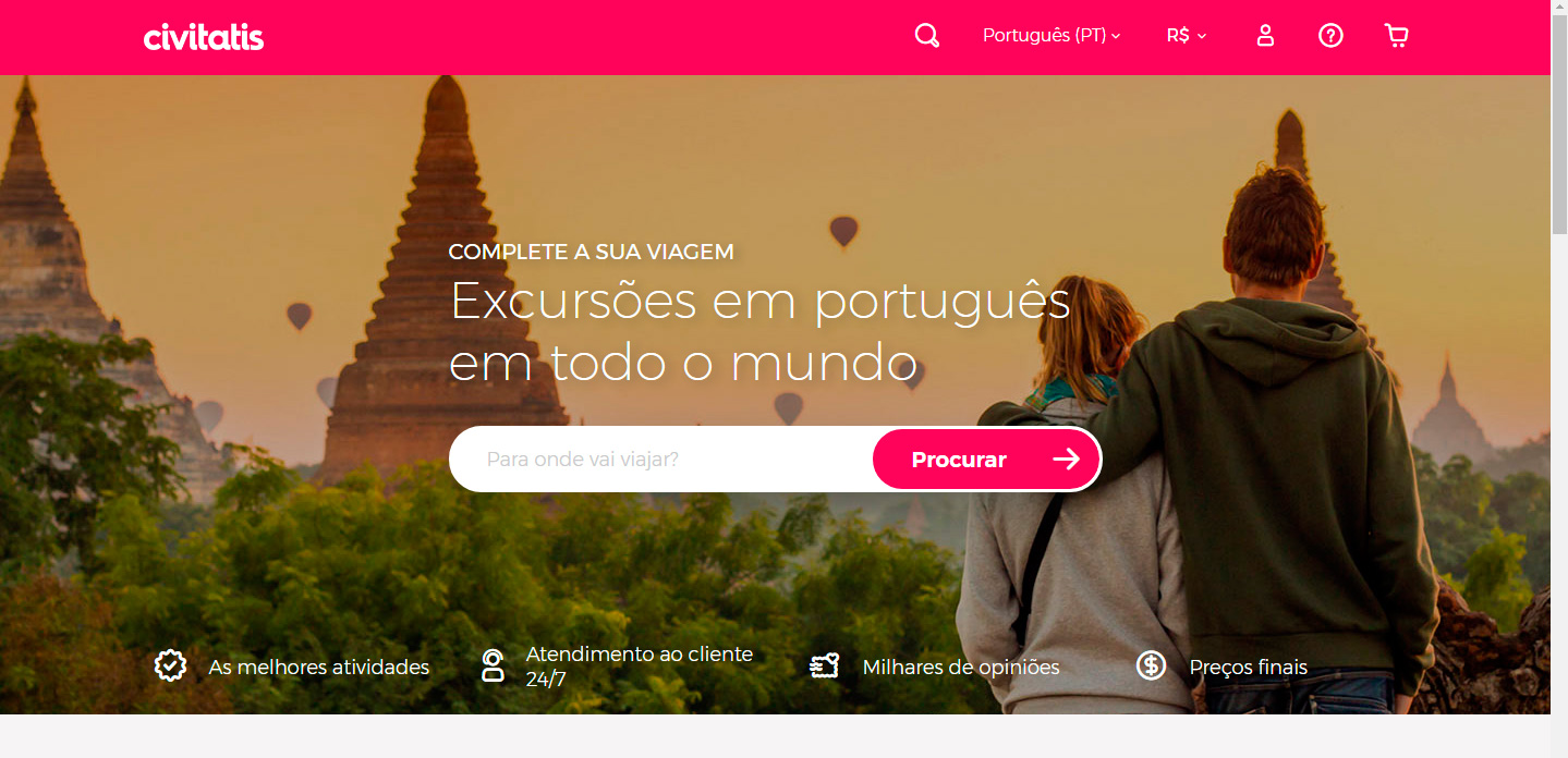 Site da Civitatis