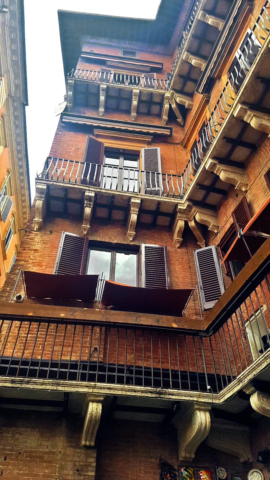 Apartamentos em Siena e sua arquitetura