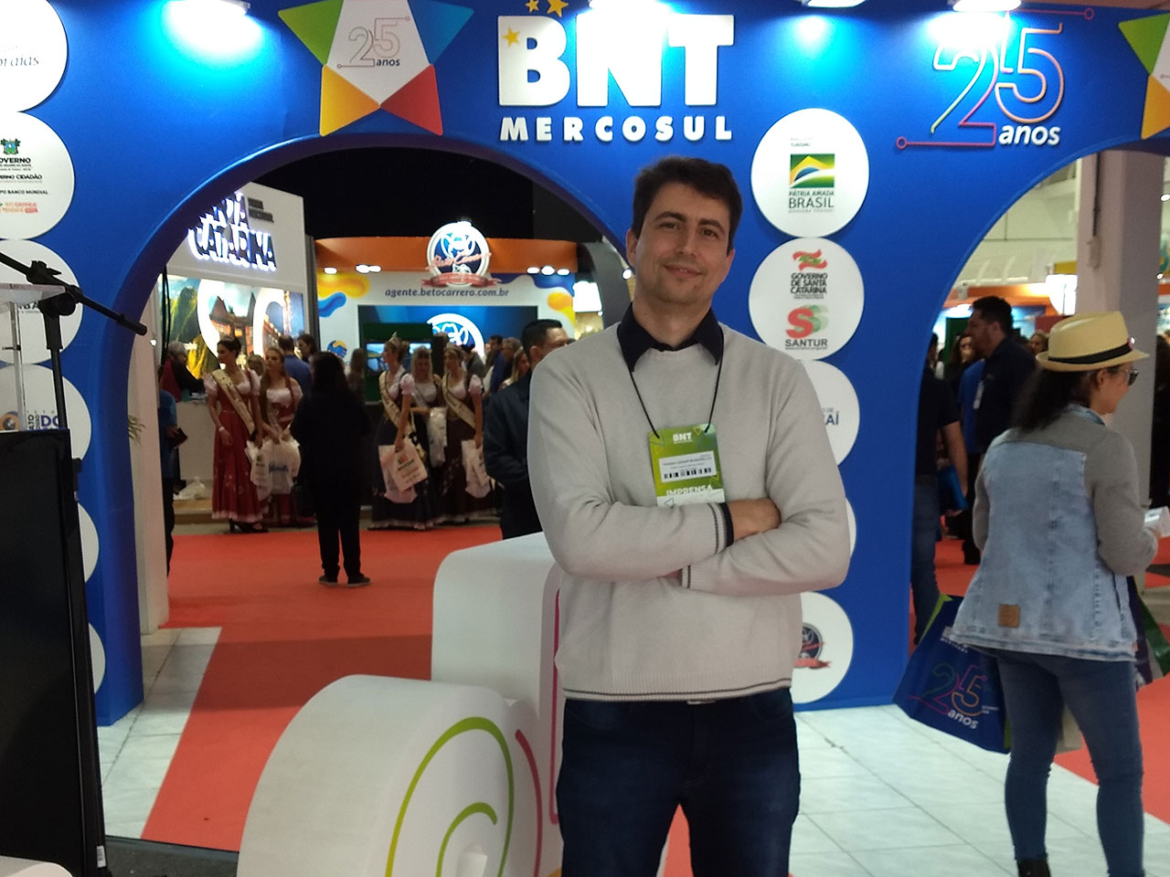 Participação no BNT Mercosul 2019 em Itajaí