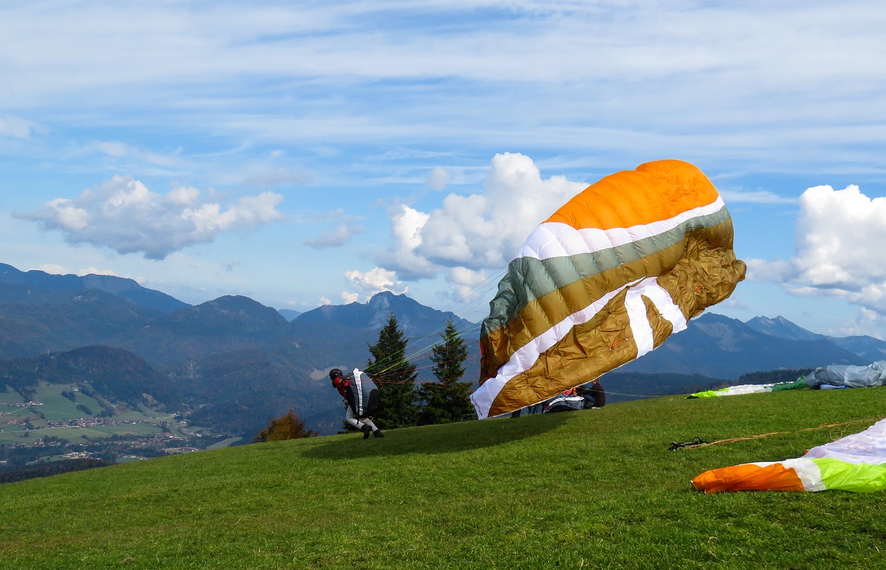 Cuidados necessários com os equipamentos do voo de parapente