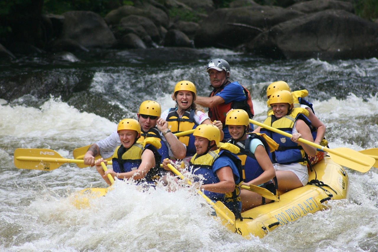 Quais os tipos de rafting que existem?