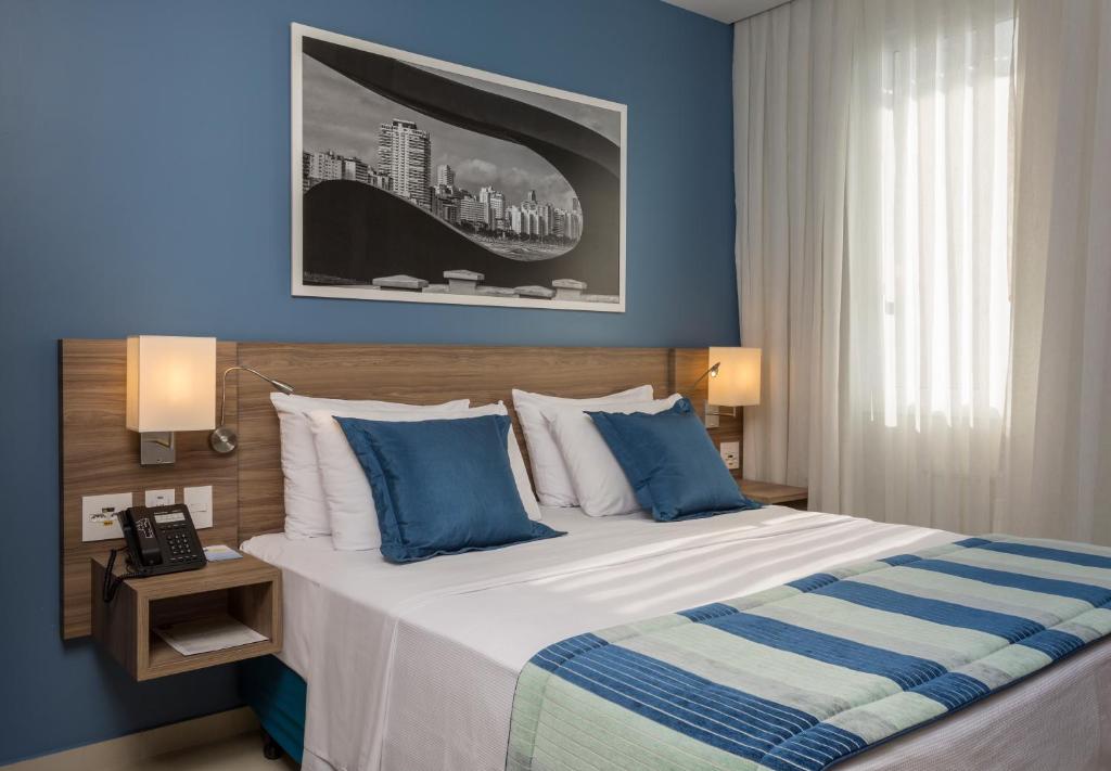 Quarto do Comfort Hotel Santos