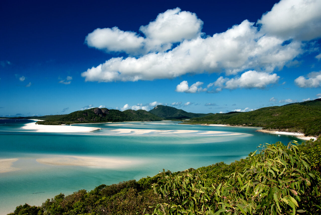 Com um seguro viagem Austrália você pode conhecer a Ilha de Whitsunday