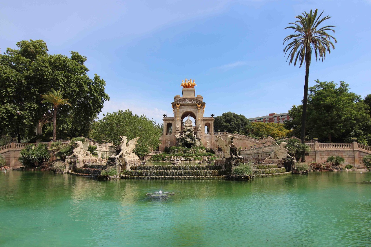 Com o seguro viagem Barcelona você pode conhecer o Parc de la Ciutadella