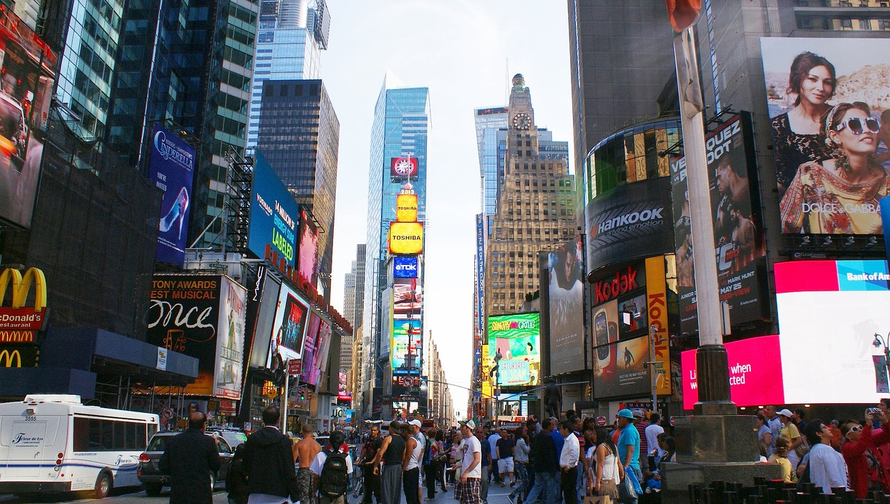 Aproveite para conhecer a Times Square em Nova York