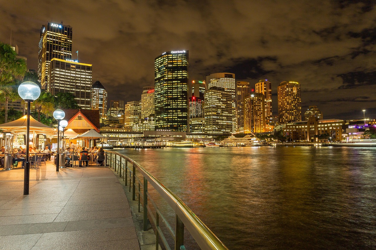 Vista de Sydney na Austrália