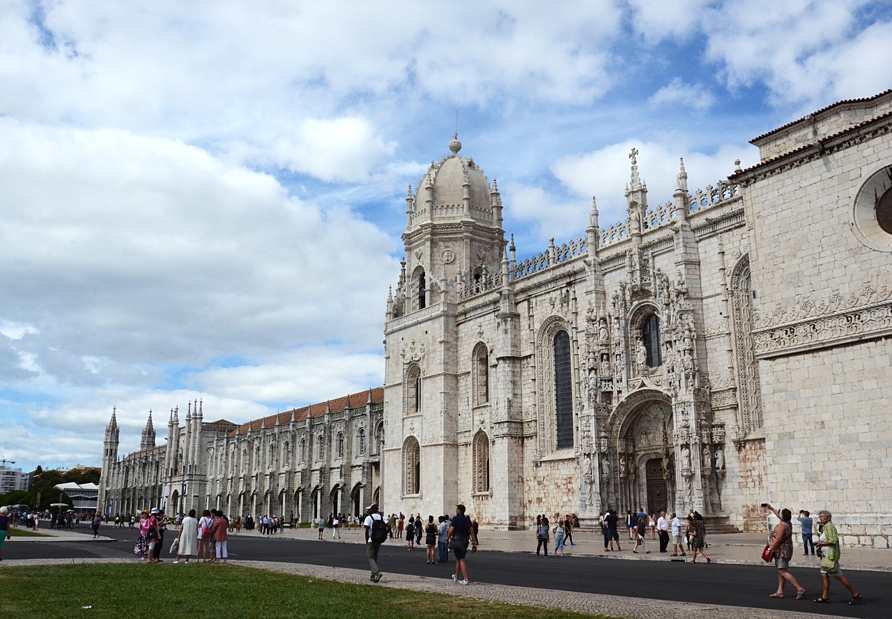 Esse é o Mosteiro dos Jerônimos em Lisboa