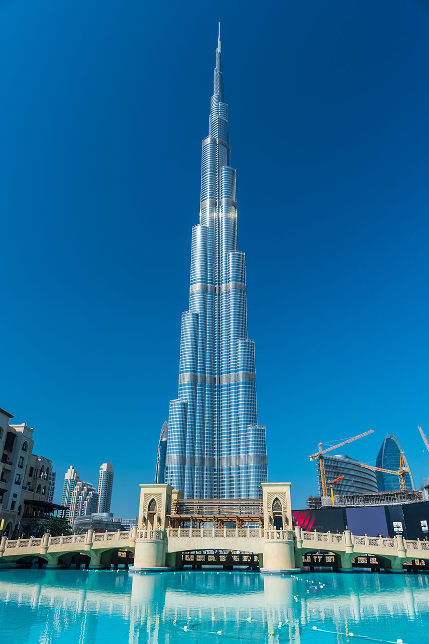 O Burj Khalifa é o prédio mais alto do mundo e merece ser visitado em Dubai em 2024