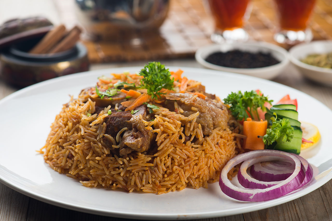 O Kabsa é um dos pratos típicos de Dubai