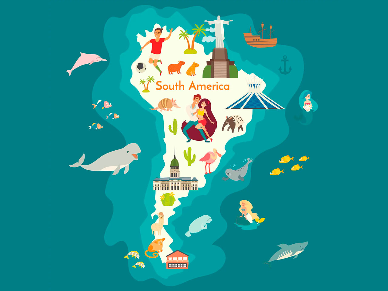 Por que escolher a América do Sul para as férias?