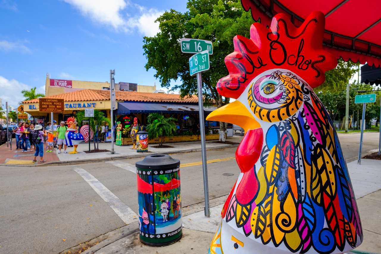 Impossível não conhecer a Little Havana quando viajar para Miami