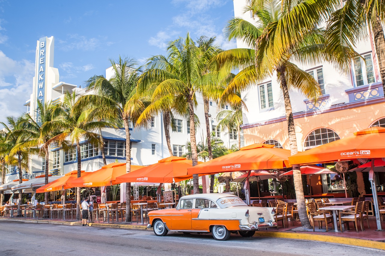 O que fazer em Miami passa também pela Ocean Drive