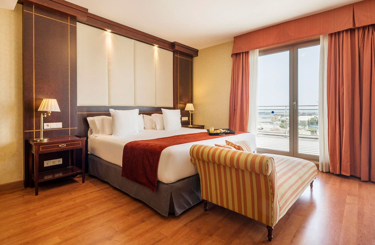 O Hotel Ilunion Málaga é um dos hotéis de destaque da cidade