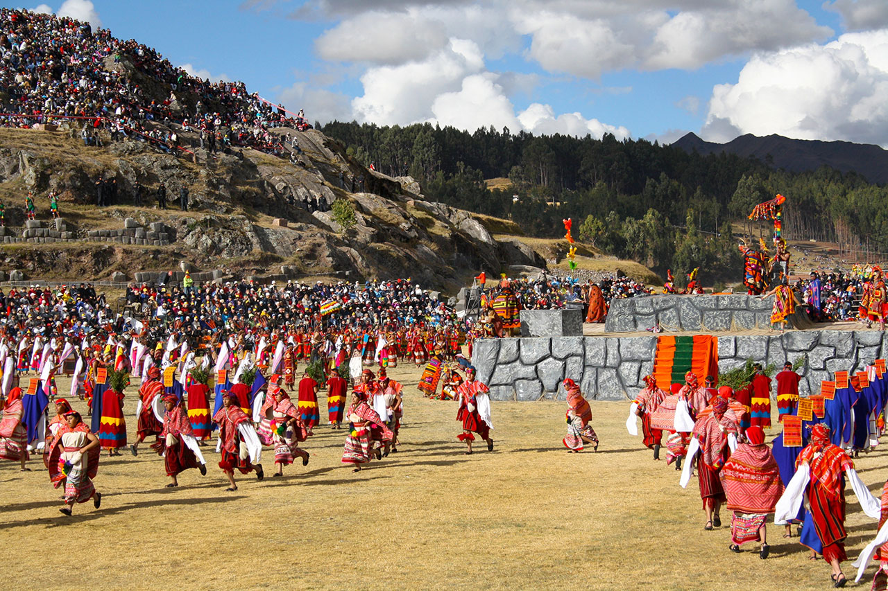 O Inti Raymi é o Festival do Sol que faz parte das tradições incas