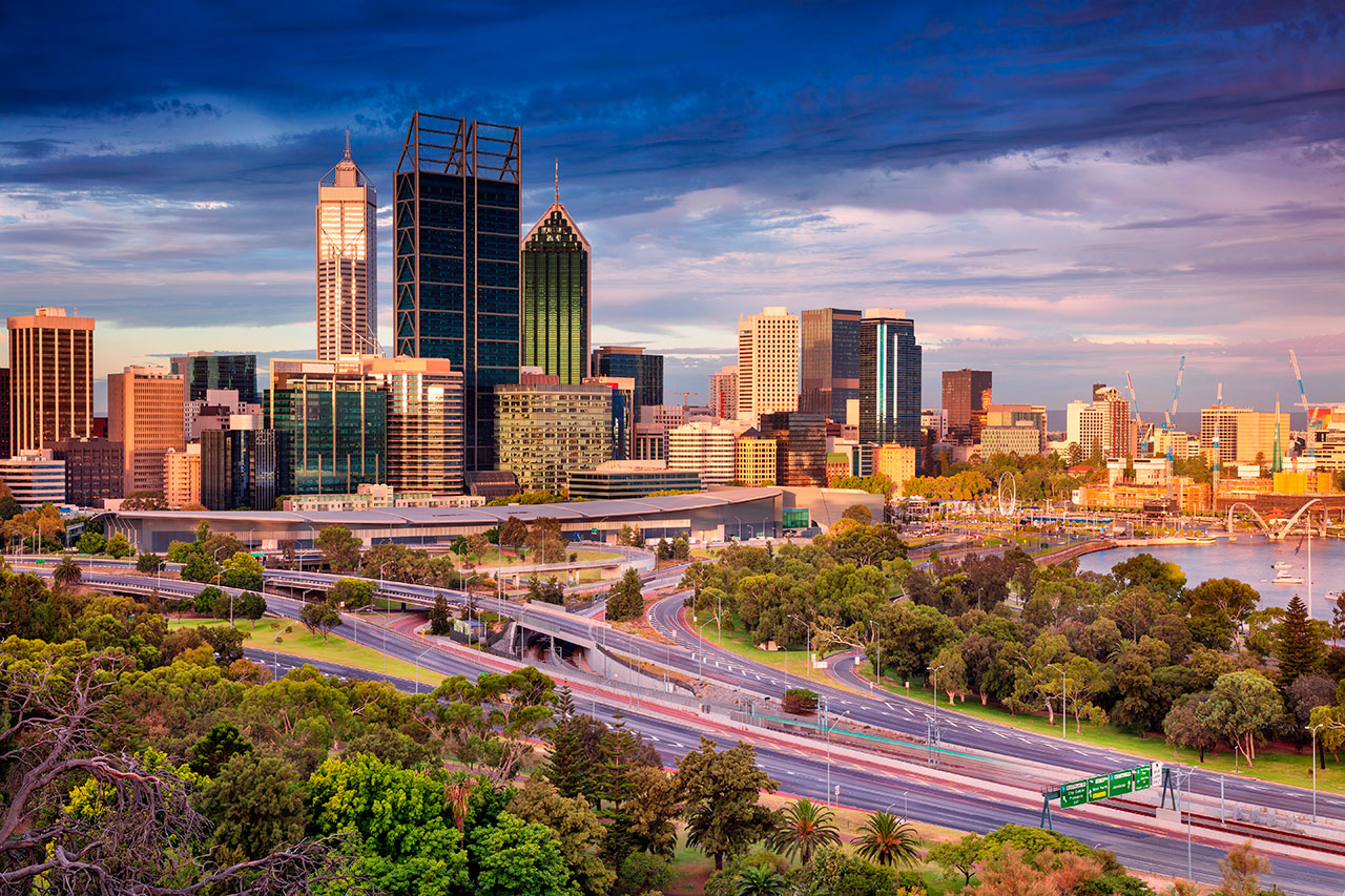 Perth é uma cidade de custo acessível e ótima opção de intercâmbio na Austrália