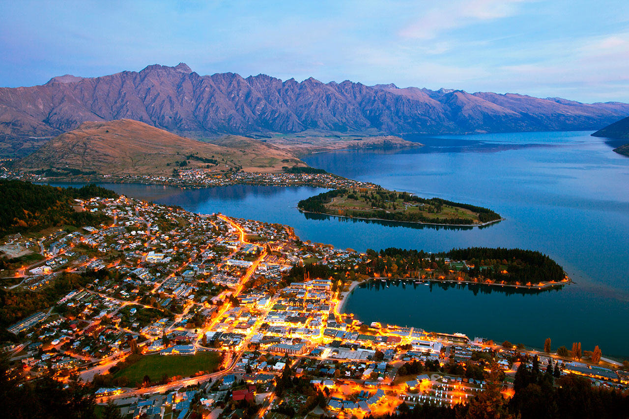Mais uma grande opção de intercâmbio na Nova Zelândia é a cidade de Queenstown